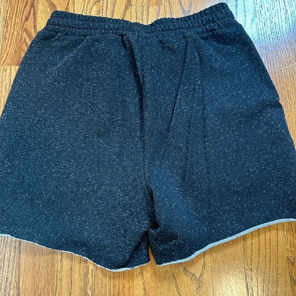 Black Sparkle Soemthing to Smile In Shorts - Picture 3 of 7